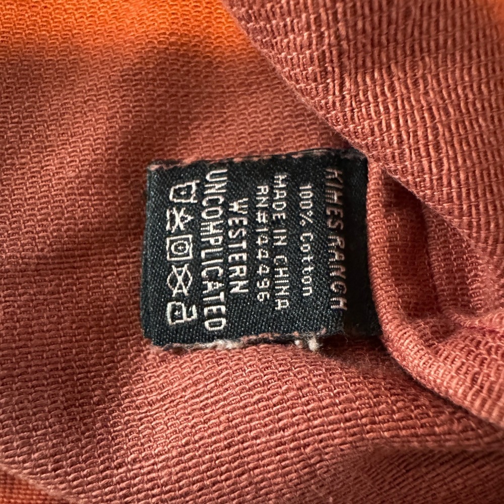 Kimes Ranch Rough Stock Jacket Mens XL Rust Chor Barn Landman Cowboy Western NEW - Picture 5 of 13